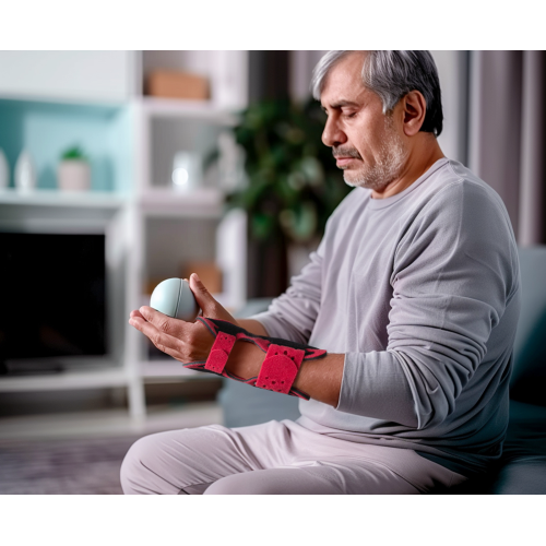 Fixing extended wrist bandage